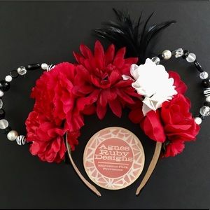 Cruella Fancy Fascinator Disney Villains Beaded …
